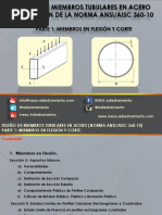 Diseño de Miembros Tubulares en Acero (Parte 1) - R0 PDF