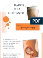 Cuidados de La Gestante - Estimulacion Temprana