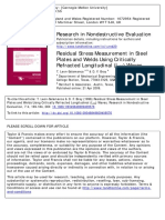 Research in Nondestructive Evaluation