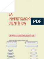 La investigación científica