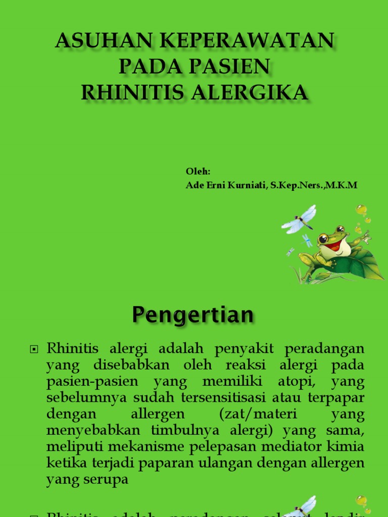 Pemahaman Rhinitis Alergi dan Terapi | PDF