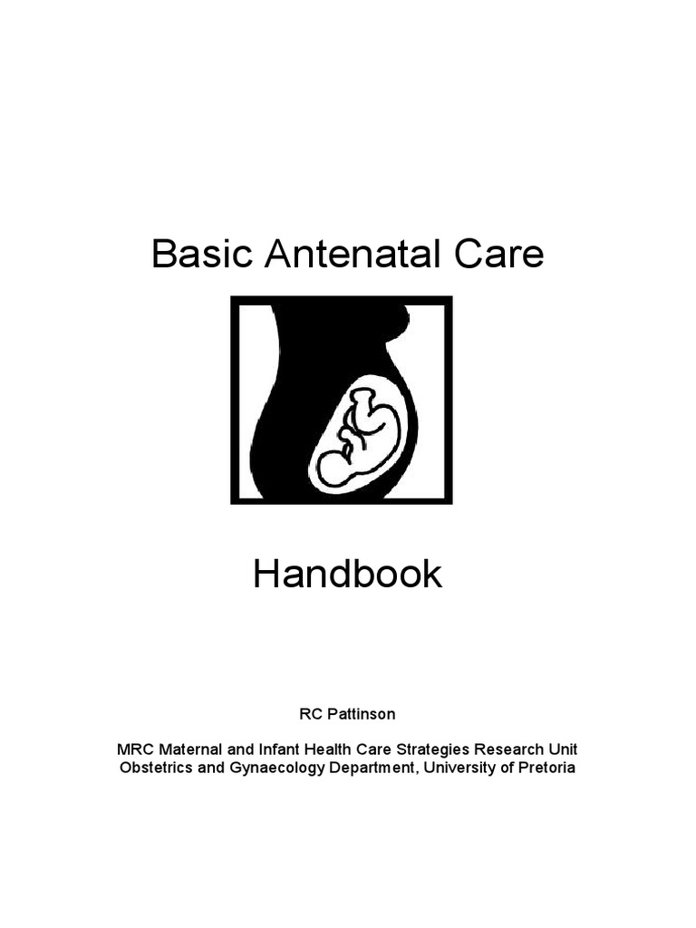 Antenatal Care Guide for Clinics | PDF | Preterm Birth | Pregnancy
