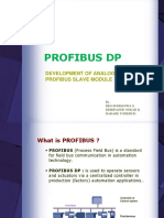 Profibus DP: Development of Analog Profibus Slave Module