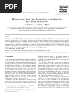 Dynamic Analysis of Pile Foundations Bem-Fem Model