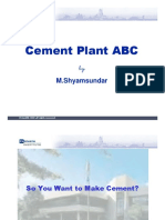 Cement Plant ABC: M.Shyamsundar