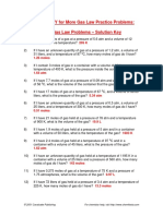 ANSWER KEY For More Gas Law Practice Pro