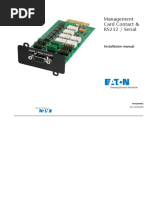 Eaton Relay Card Ms User Guide PDF