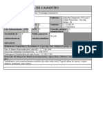 Ficha de Cadastral