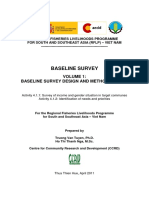 Baseline Survey - Vitnam Fisheries Ap064e ADA p30