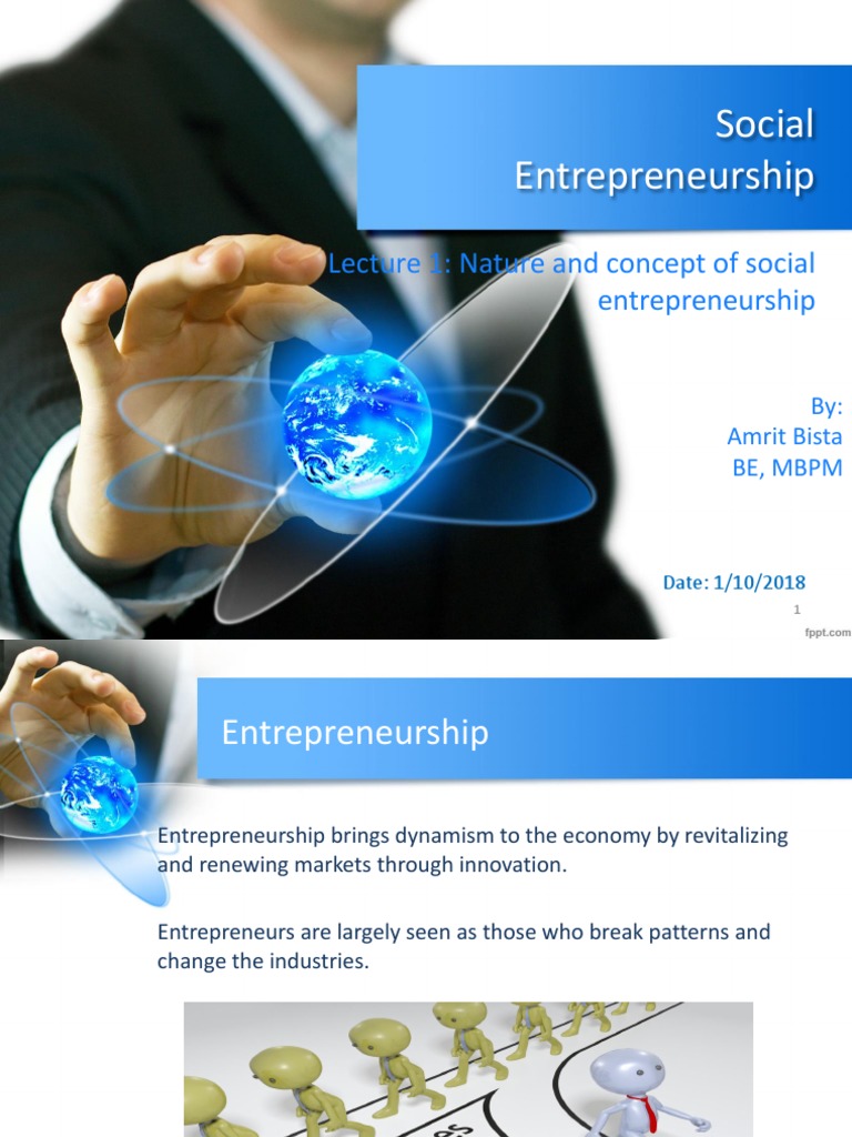 Understanding Social Entrepreneurship Concepts | PDF | Social ...