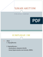 Komplikasi Akut & Kronik DM