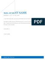 Business Letter Sample