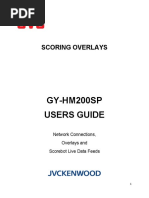 GY-HM200SP Users Guide: Scoring Overlays