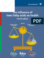 The Influence of Trans Fatty Acids On Health