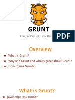 Grunt: The Javascript Task Runner