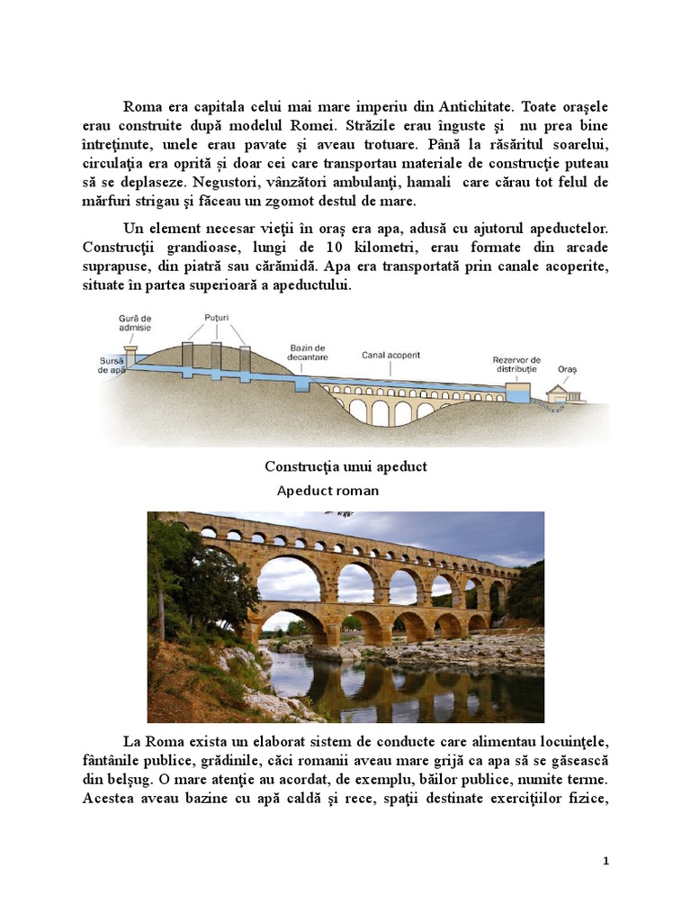 Arhitectura Romana | PDF