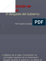 Desgaste Del Gobierno de Frei Montalva