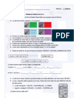 Evaluación matemática cuarto grado Primera Parte