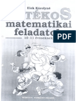 Elek Károlyné - Játékos Matemnatikai Feladatok 10-11 Éveseknek