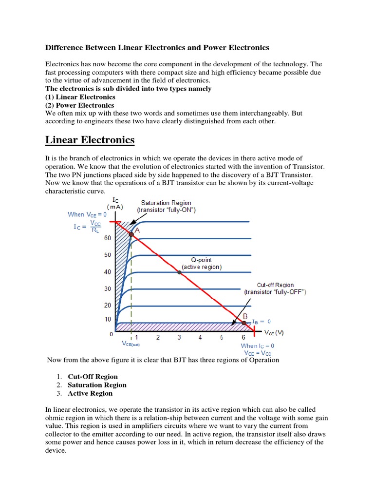 IV Characteristic Transistor | PDF | Bipolar Junction Transistor ...