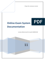 Online Exam System Documentation