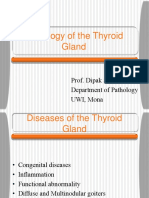 Pathology of The Thyroid Gland: Prof. Dipak Shah Department of Pathology UWI, Mona