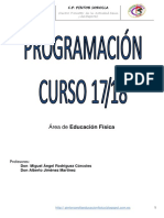Programación E.F. 17-18