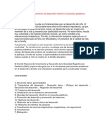 Guía para el seguimiento del desarrollo infantil en la práctica pediátrica