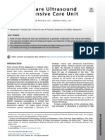 Point-of-Care Ultrasound in The Intensive Care Unit