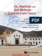 Geometric, Algebraic and Topological Methods For Quantum Field Theory PDF
