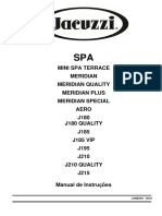 Manual de Instrucoes Spas Nacionais - JACCUZZI