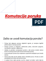 Komutacija Poruka