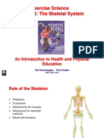 Exercise Science Section 2: The Skeletal System: An Introduction To Health and Physical Education