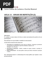 Sinais de repetição