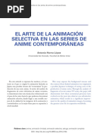 Dialnet ElArteDeLaAnimacionSelectivaEnLasSeriesDeAnimeCont PDF