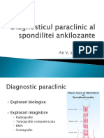 Diagnosticul Paraclinic Al Spondilitei Ankilozante