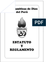Las Asambleas de Dios Del Perú Estatuto y Reglamento - PDF