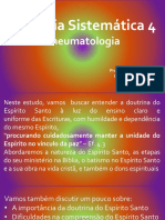 Teologia Sistemática 4 - Pneumatologia - Fatesb