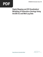 Download Digital Mapping and 3D VisualizationModelling of Subsurface Geology Using ArcGIS 92 and Well Log Data  - INF 136 by Alberta Geological Survey SN3982961 doc pdf