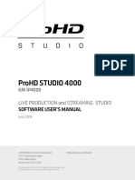ProHD Studio STANDARD UsersManual
