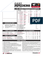 Calgary Stampeders 2010 Schedule Oct. 22, 2010: BC Lions - M Mahon Stadium
