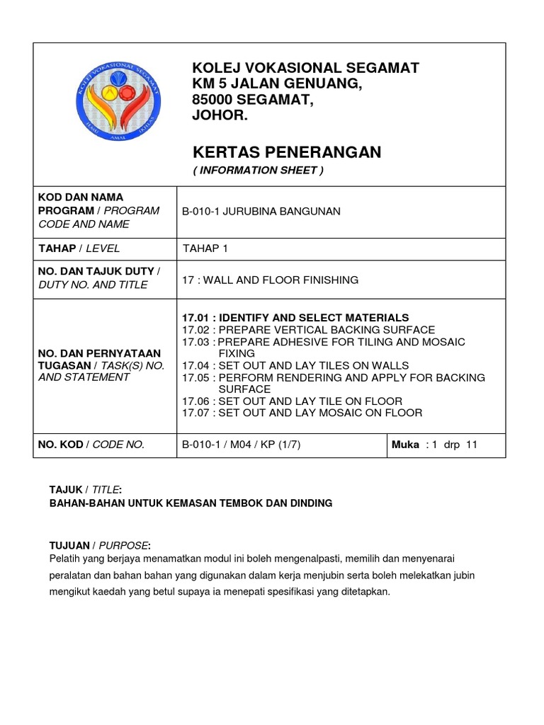 Kertas Penerangan | PDF