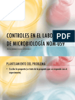 Controles en El Laboratorio de Microbiología Nom-059
