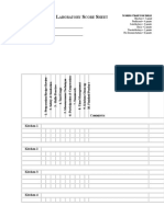 Fcs 405 - Foods Lab Rubric