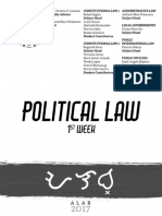 Up Political Law Reviewer 2017 PDF