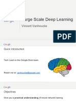 Large Scale Deep Learning