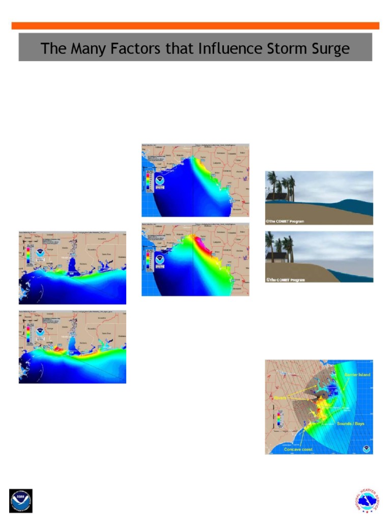 Factors Influencing Storm Surge Dynamics | PDF