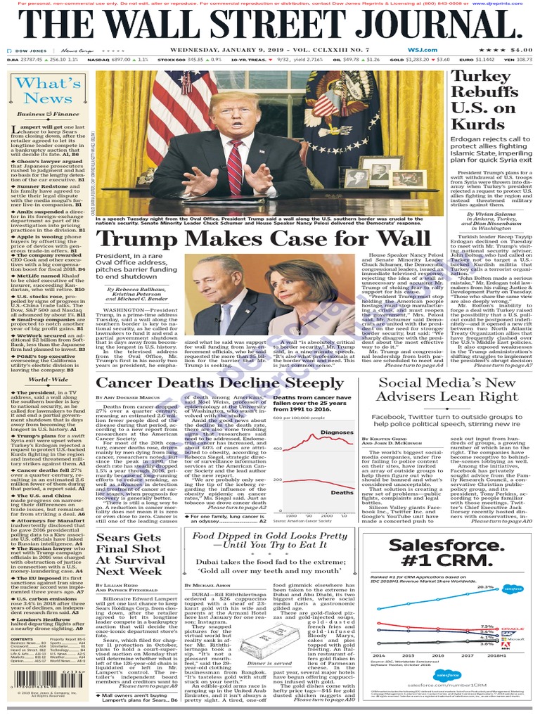 Wallstreetjournal | PDF | Nicolás Maduro | Donald Trump