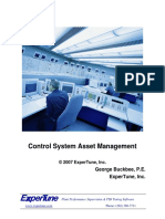 Control System Asset Management