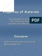 Properties of Materials
